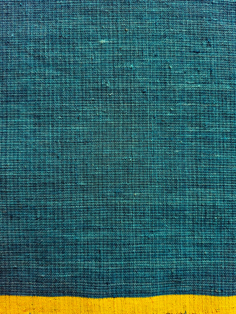 MICRO CHECKS ORGANIC : DARK INDIGO BLUE : ORGANIC