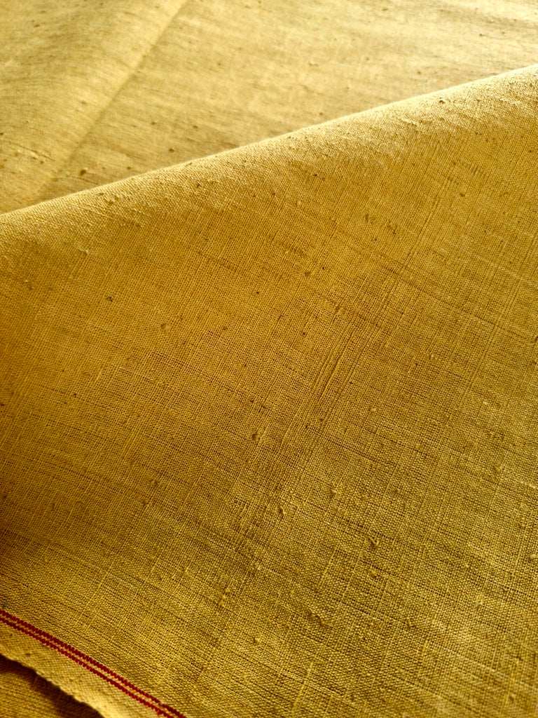 ORGANIC SOLID FABRIC : ANAR YELLOW ORGANIC