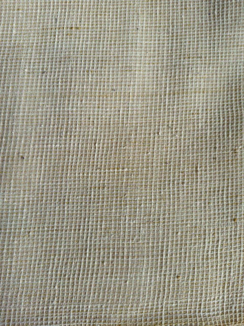 ORGANIC 4 PEDAL FABRIC :RATAN JYOTHI :ANAR YELLOW