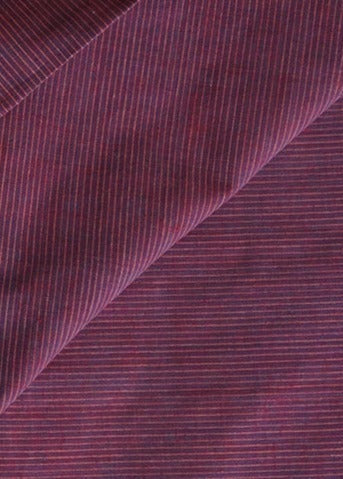 GEOMETRIC FABRIC : ALIZARIN RED : INDIGO : ANAR YELLOW