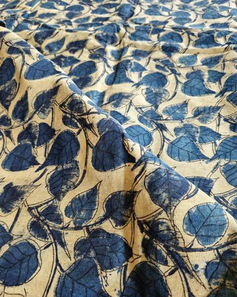 KALAMKARI : ANAR : INDIGO BLUE