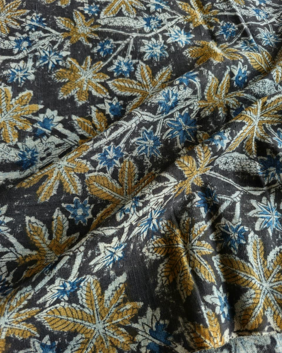 KALAMKARI : BLACK:ANAR:INDIGO