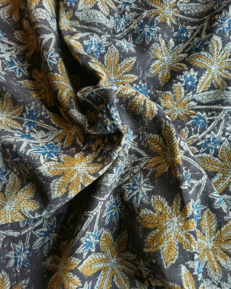 KALAMKARI : BLACK:ANAR:INDIGO