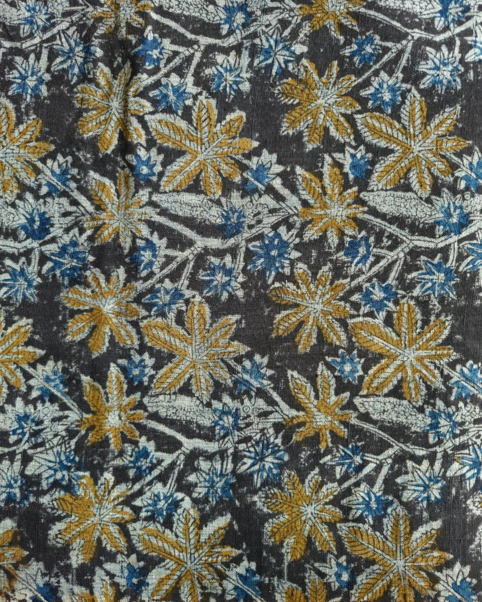 KALAMKARI : BLACK:ANAR:INDIGO