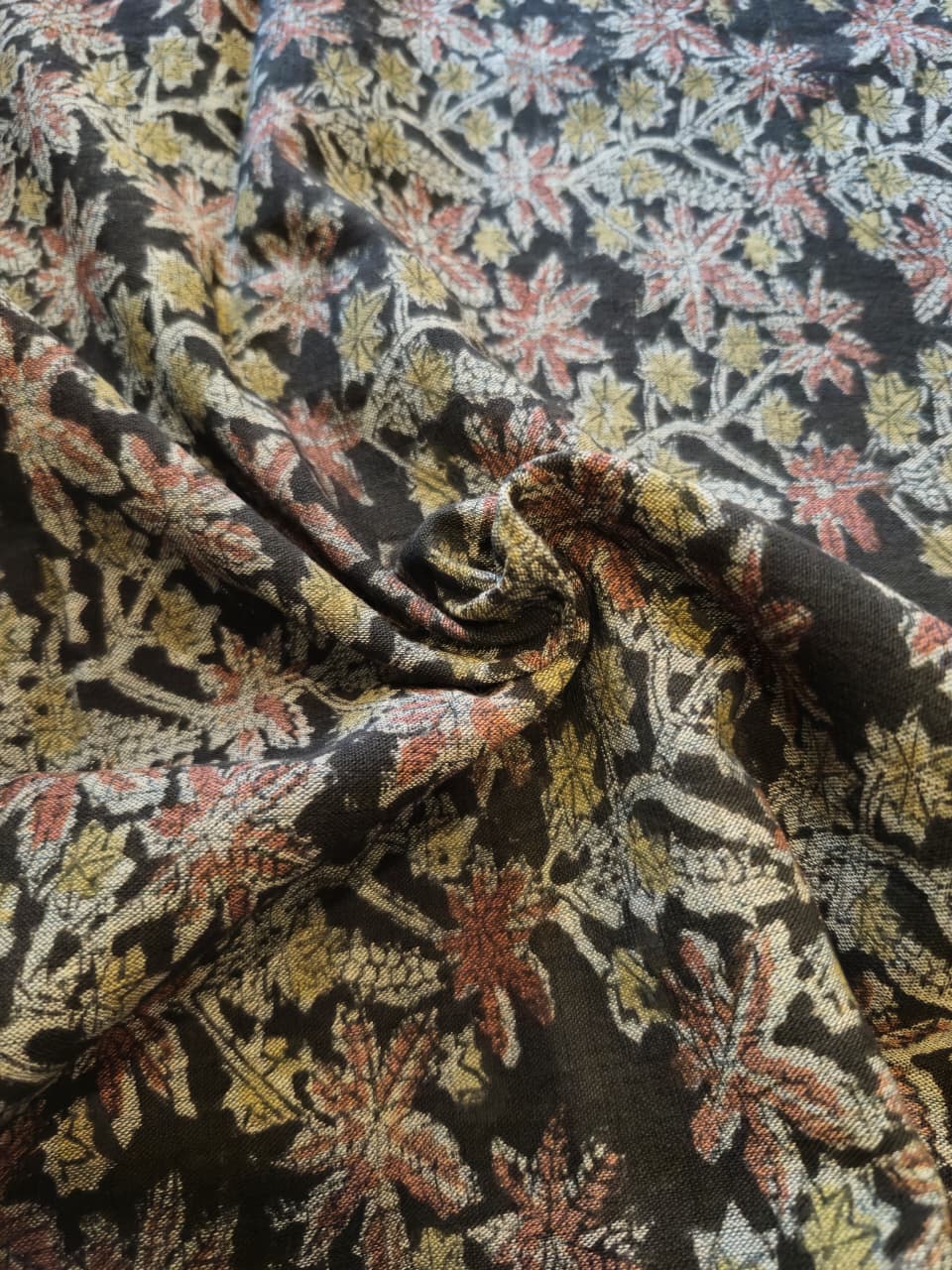 KALAMKARI : BLACK:ANAR :MANJISTA