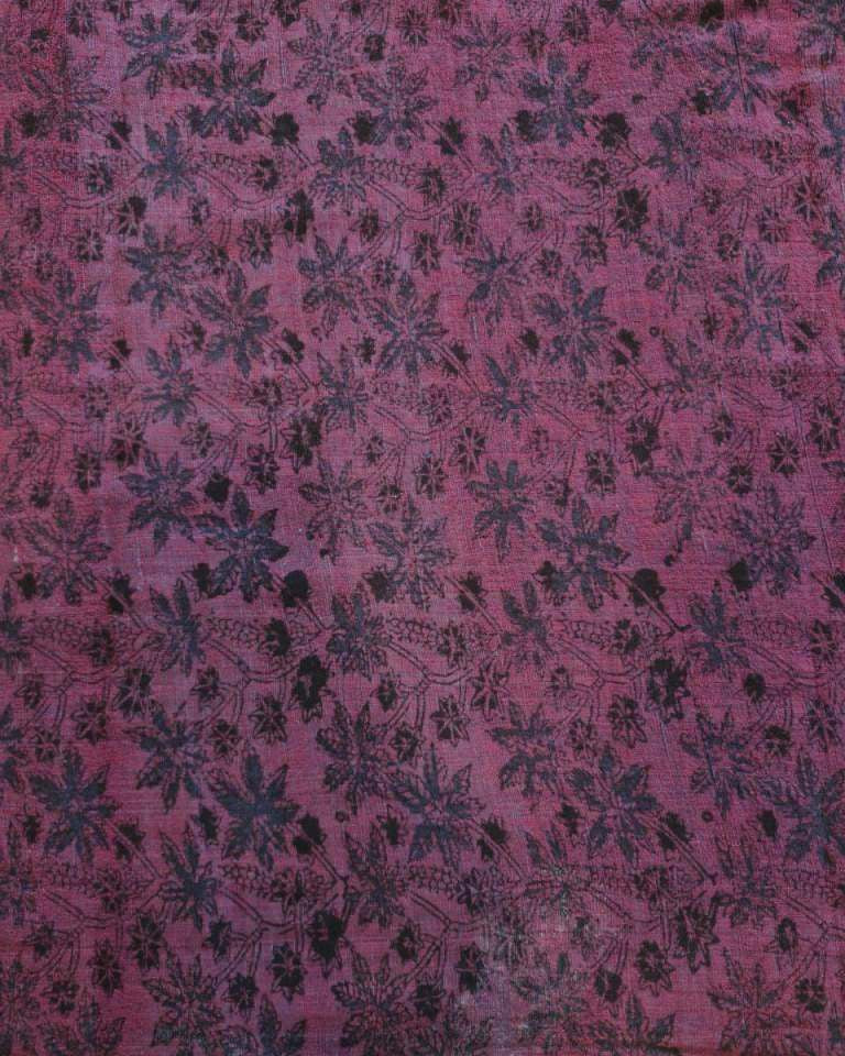 KALAMKARI :ALIZARIN RED:BLUE:BLACK
