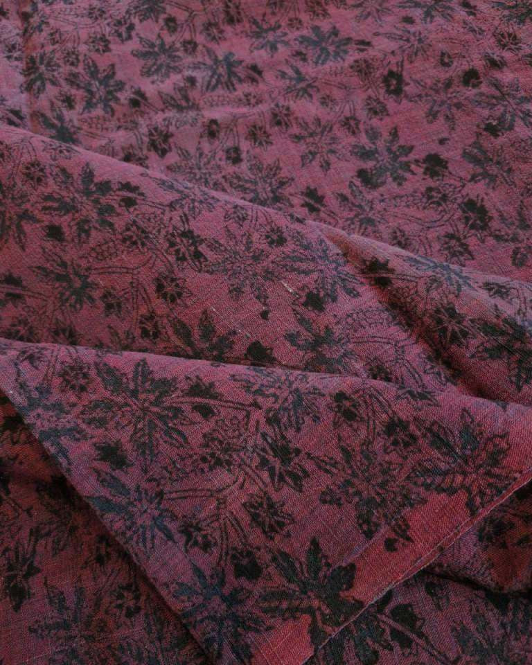 KALAMKARI :ALIZARIN RED:BLUE:BLACK