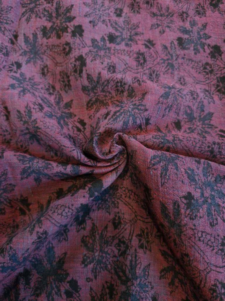 KALAMKARI :ALIZARIN RED:BLUE:BLACK