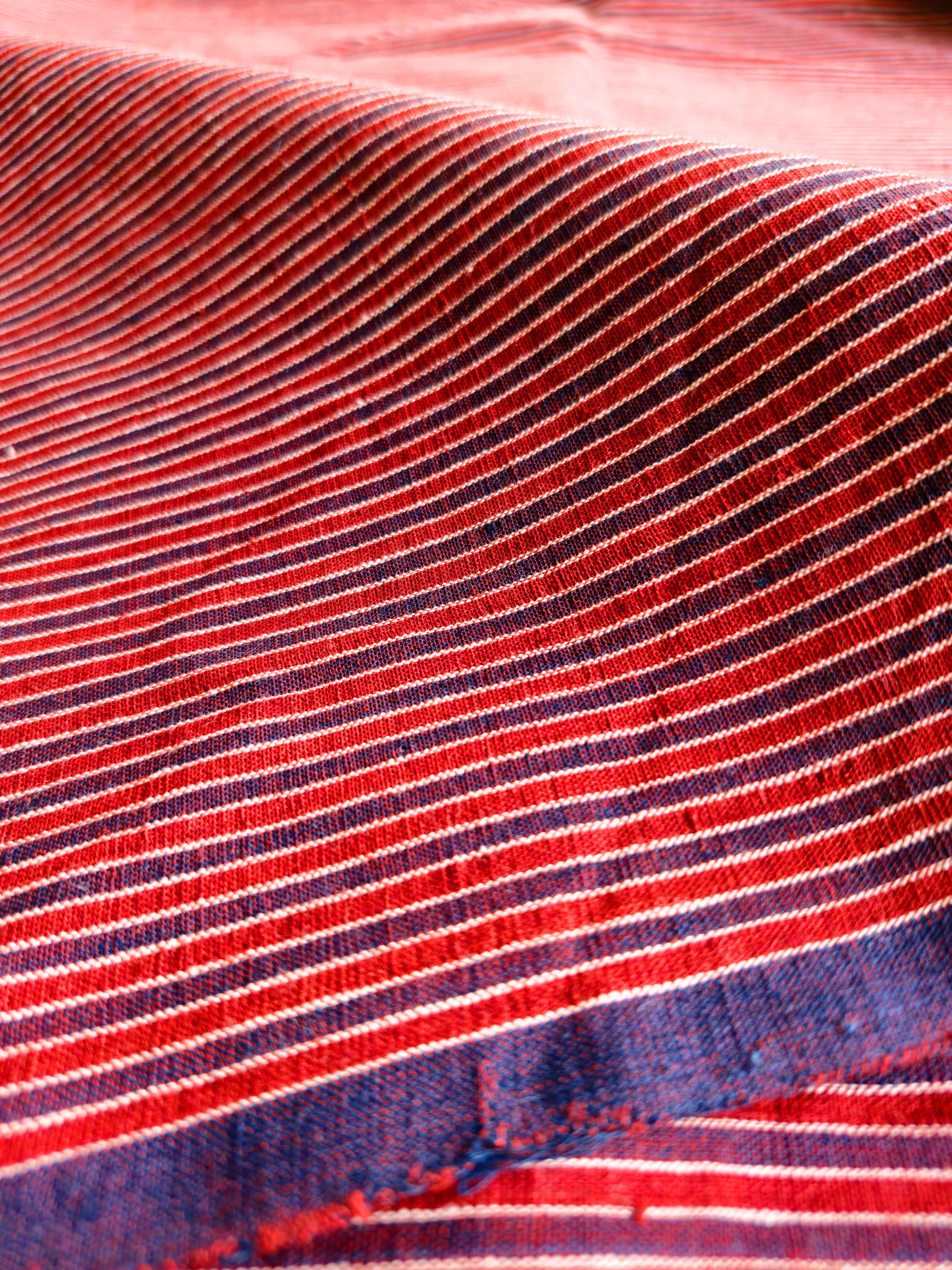 Malkha Natural Dyed Handlooms GEOMETRIC FABRIC MANJISTHA BRICK RED Malkha Natural Dyed Handlooms GEOMETRIC FABRIC MANJISTHA BRICK RED