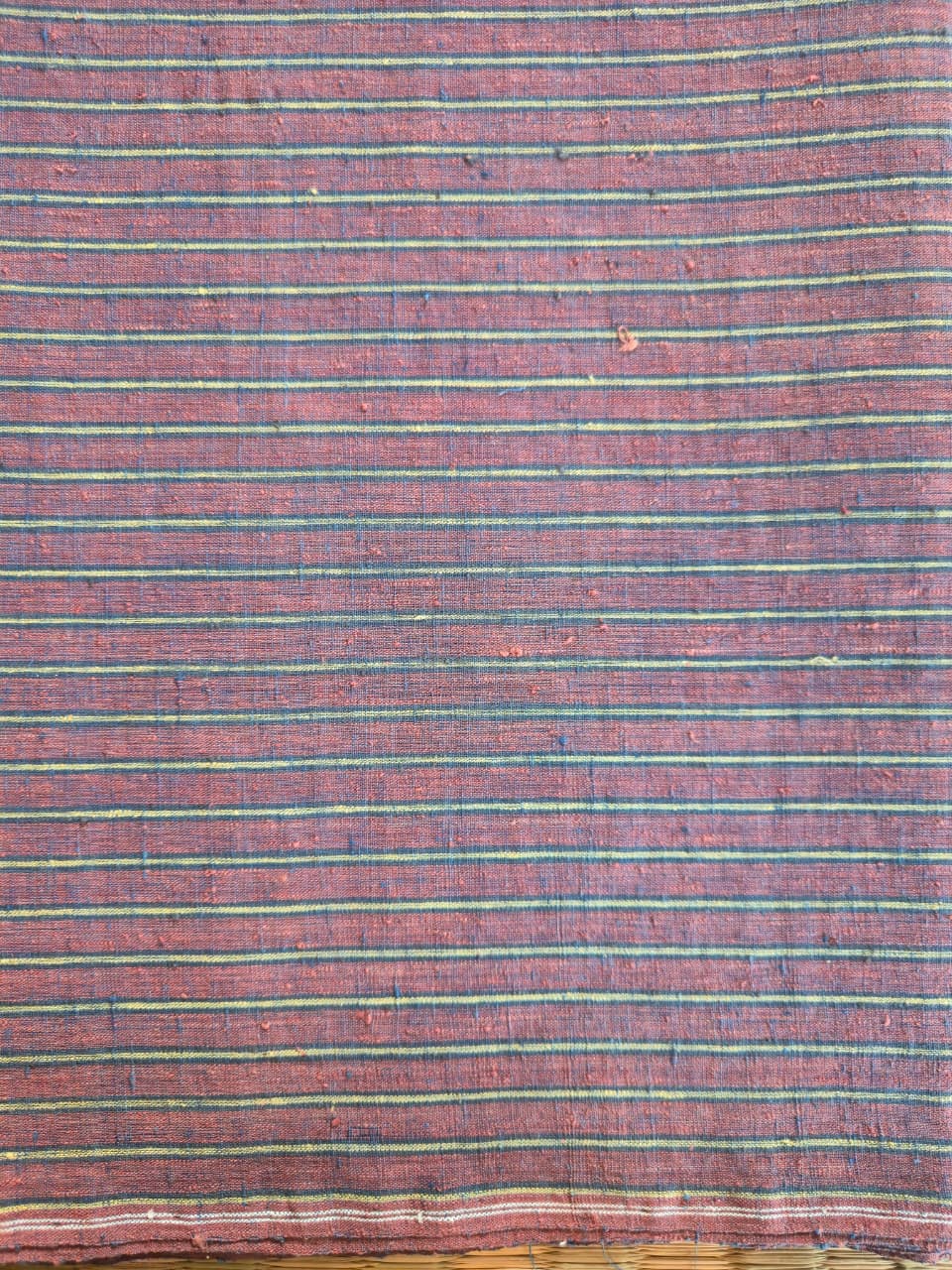 ORGANIC GEOMETRIC FABRIC: KORA :ANAR:KATHA BROWN:INDIGO :BLACK: