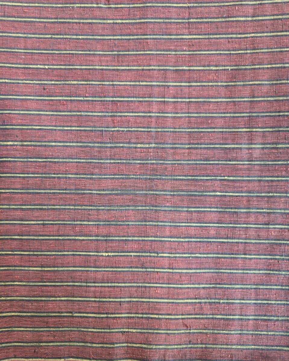 ORGANIC GEOMETRIC FABRIC: BLACK: KORA :ANAR:KATHA BROWN:INDIGO