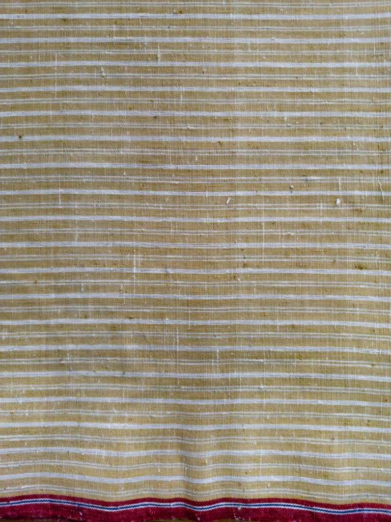 ORGANIC GEOMETRIC FABRIC: ANAR YELLOW :KORA