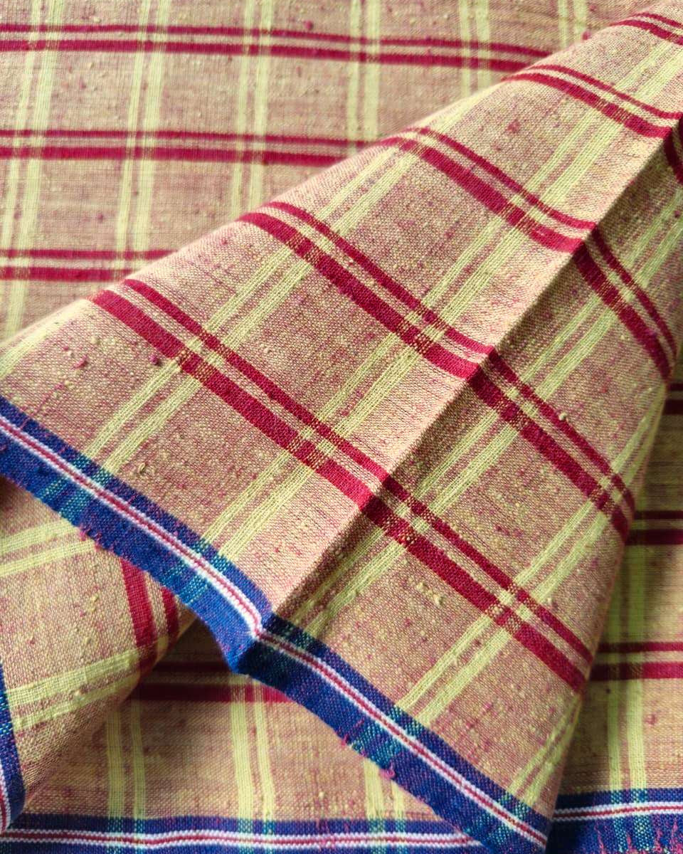 ORGANIC GEOMETRIC FABRIC:ANAR:SAPAN