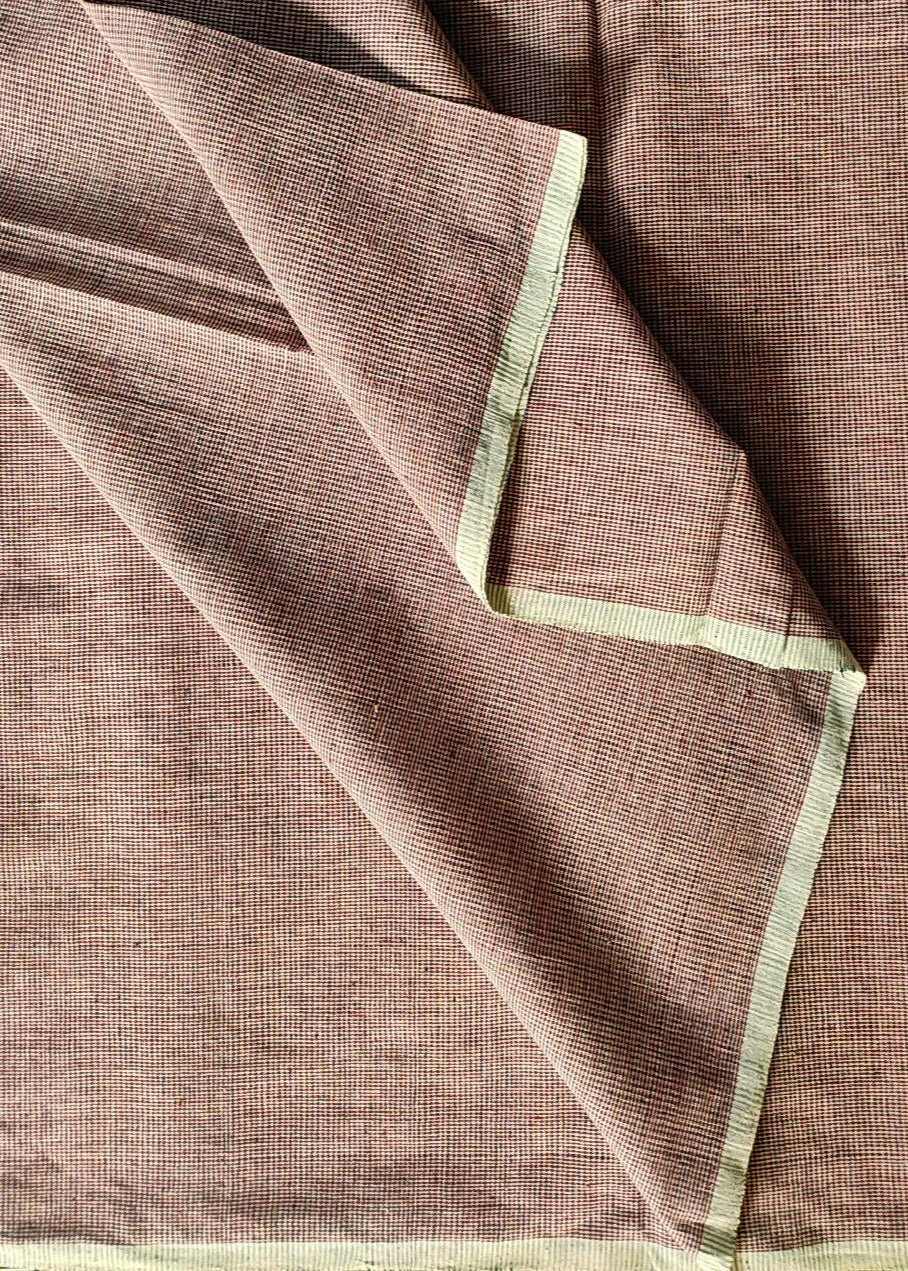 MICRO CHECK : ALIZARIN RED : KORA : INDIGO