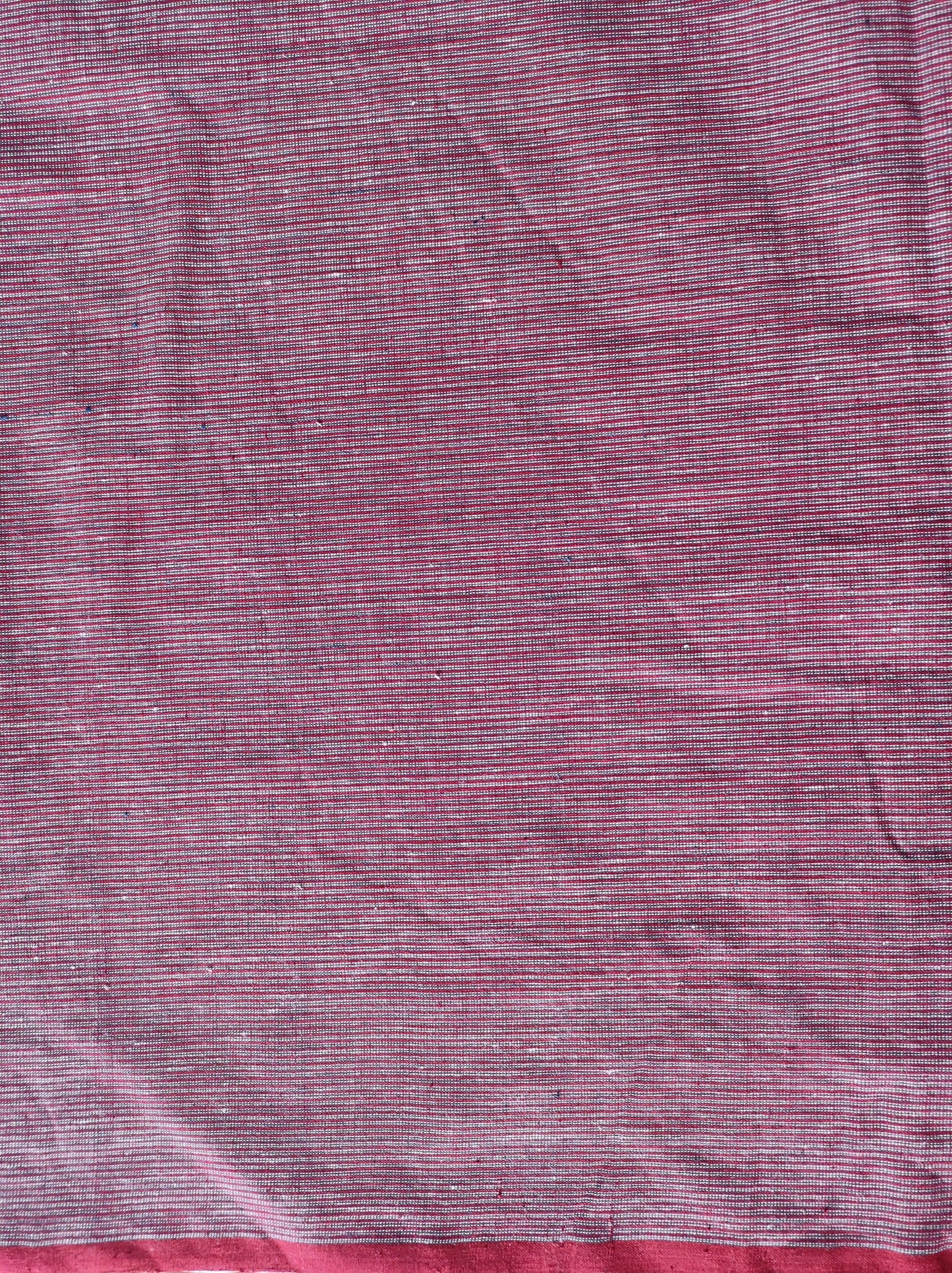 GEOMETRIC FABRIC : ALIZARIN RED : KORA