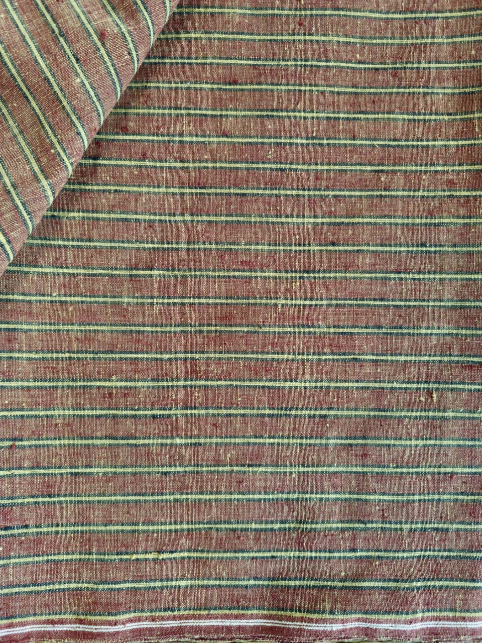 ORGANIC GEOMETRIC FABRIC:SAPPAN: ANAR :BLACK: