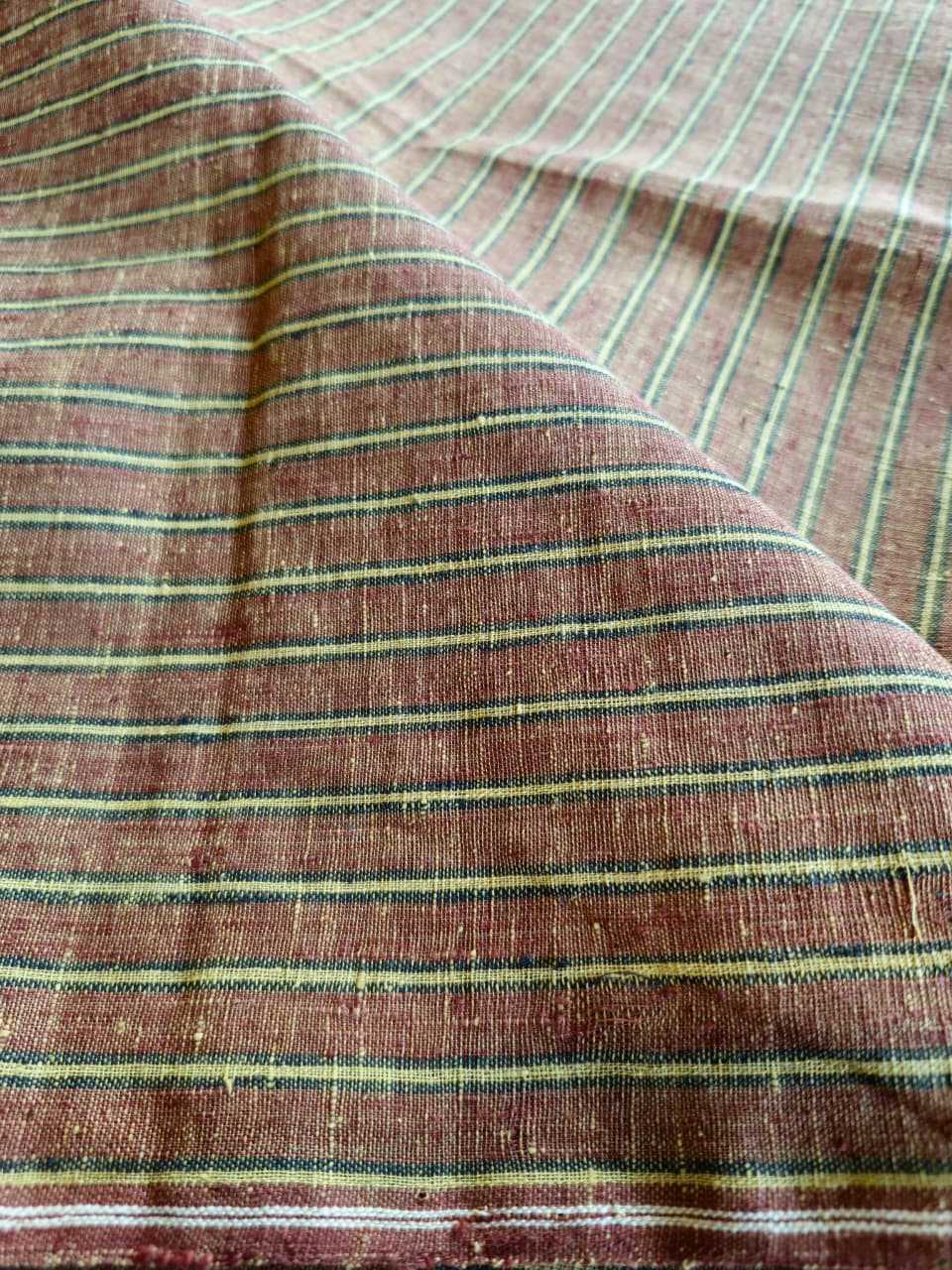 ORGANIC GEOMETRIC FABRIC:SAPPAN: ANAR :BLACK: