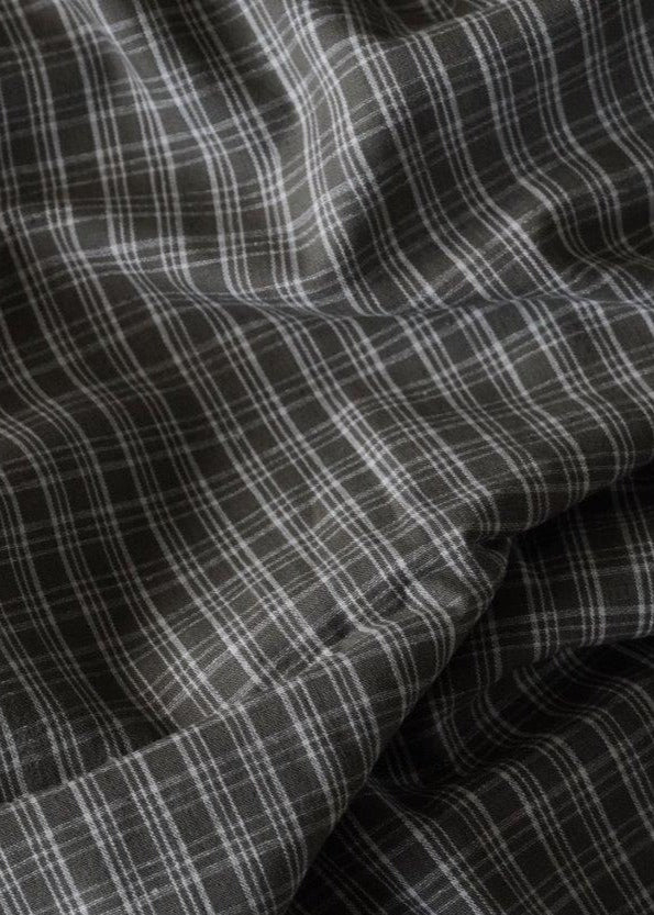 GEOMETRIC FABRIC : ANAR GREEN : KORA