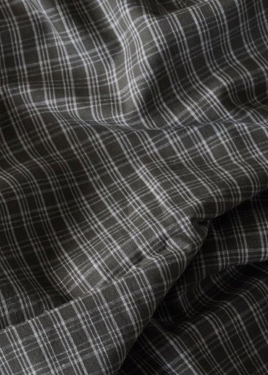 GEOMETRIC FABRIC : ANAR GREEN : KORA