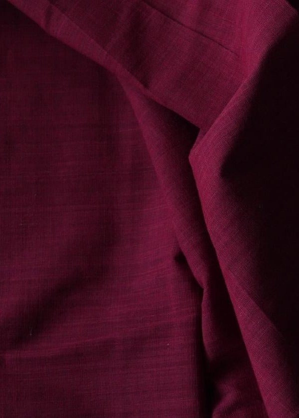 ORGANIC SOLID FABRIC : ALIZARIN RED