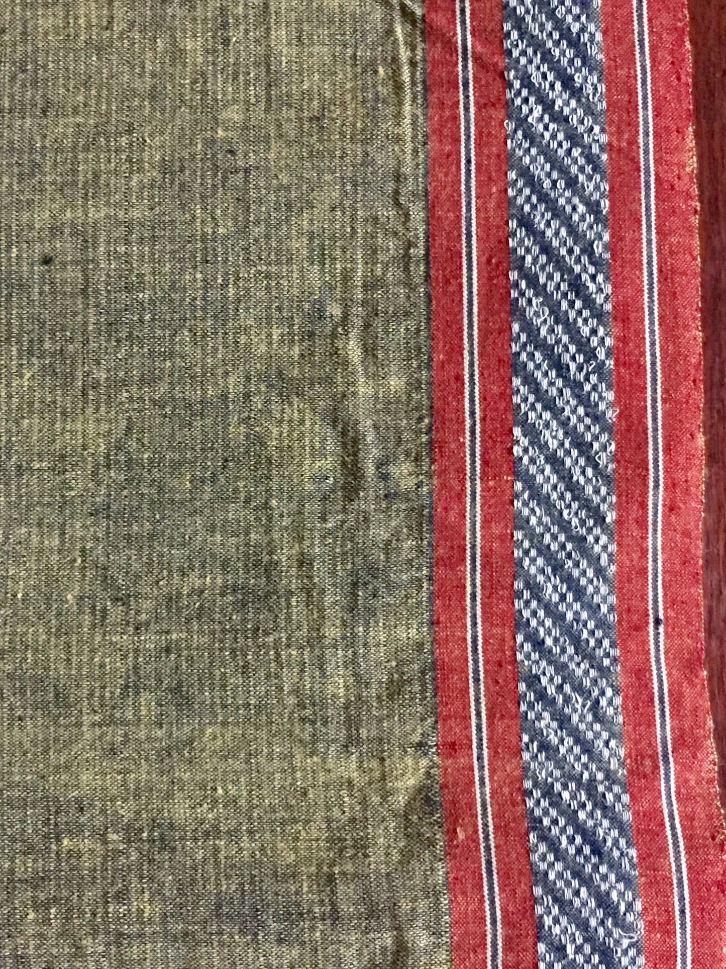 LIGHTWEIGHT CROSS COLOUR DUPATTA : DARK INDIGO : ANAR YELLOW