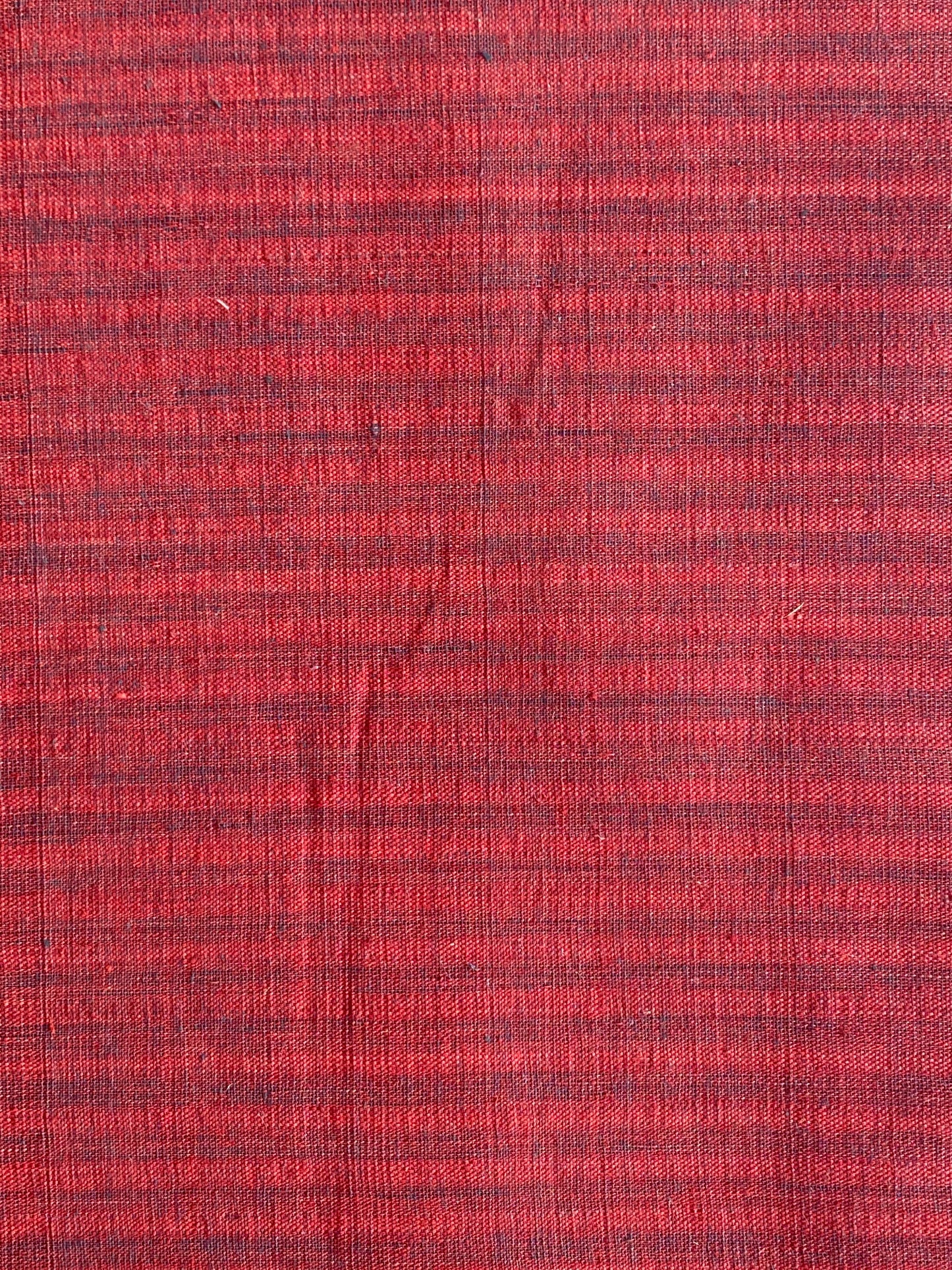 GEOMETRIC FABRIC : ALIZARIN RED : INDIGO GREEN