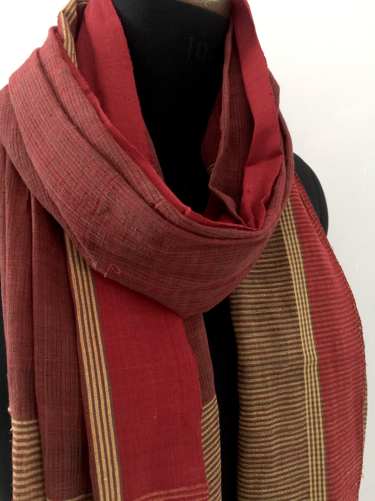 STOLE : ANAR GREEN : ALIZARIN RED