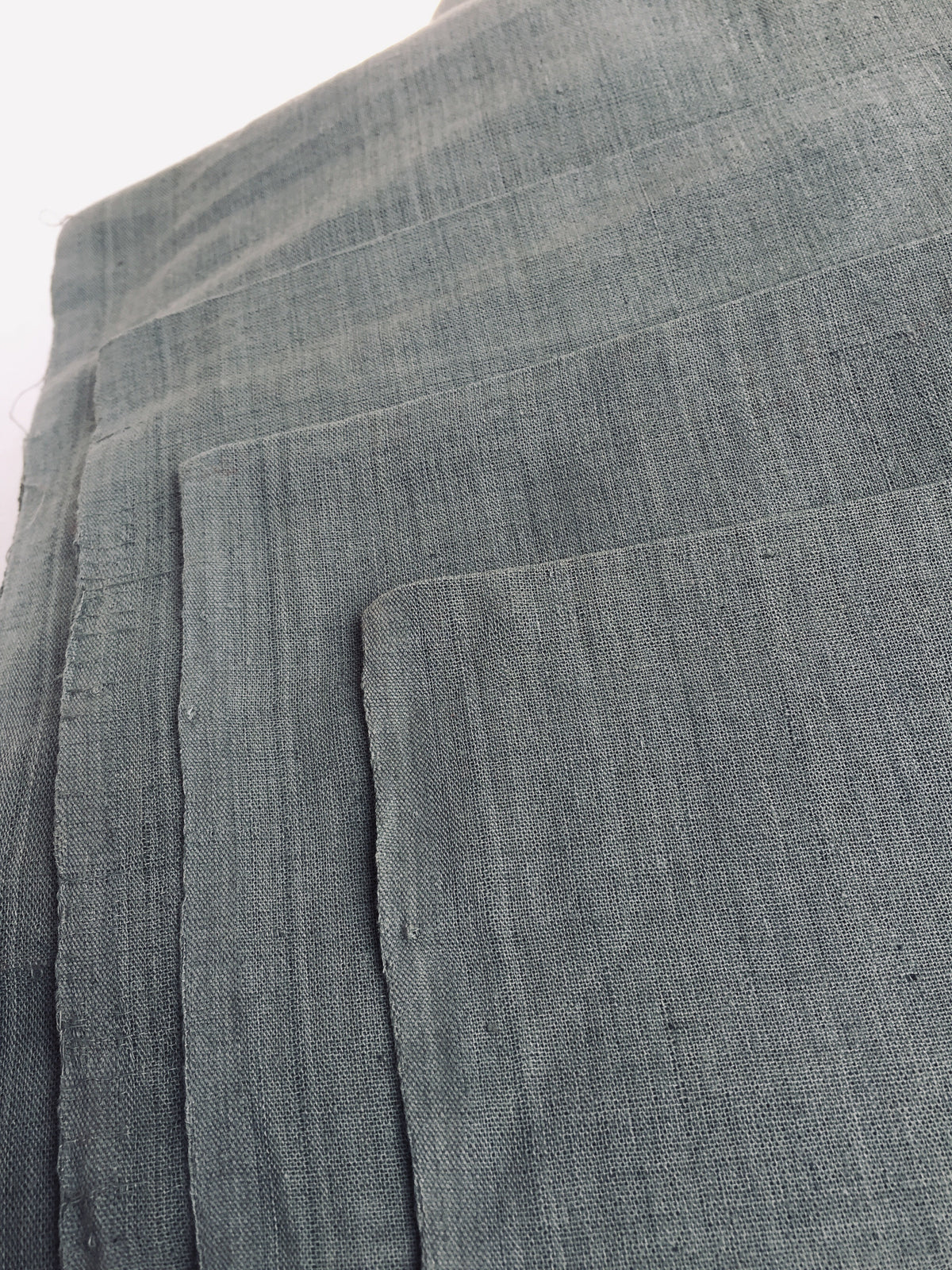 ORGANIC SOLID FABRIC : ANAR GREEN