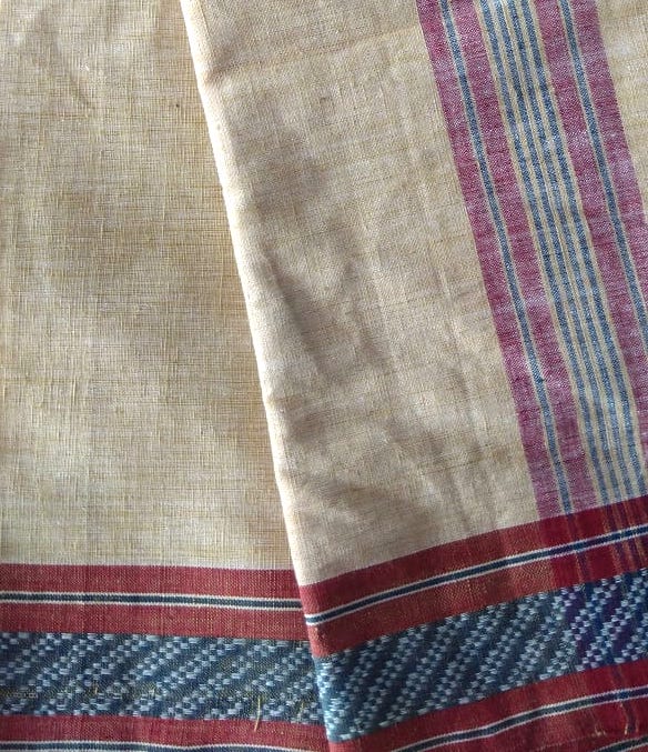 CROSS COLOUR SAREE : KORA : ANAR YELLOW