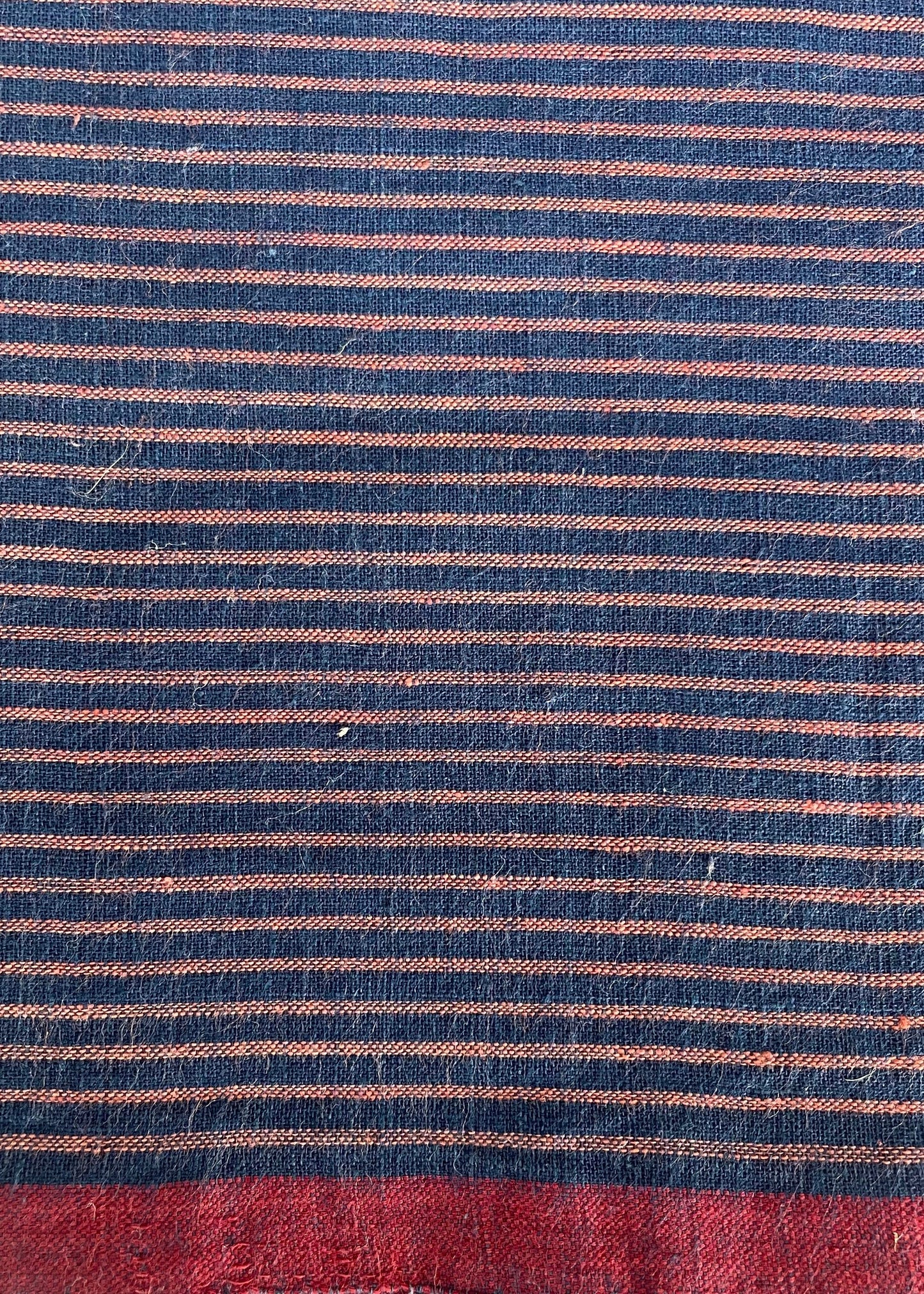 GEOMETRIC FABRIC : INDIGO : MANJISTA