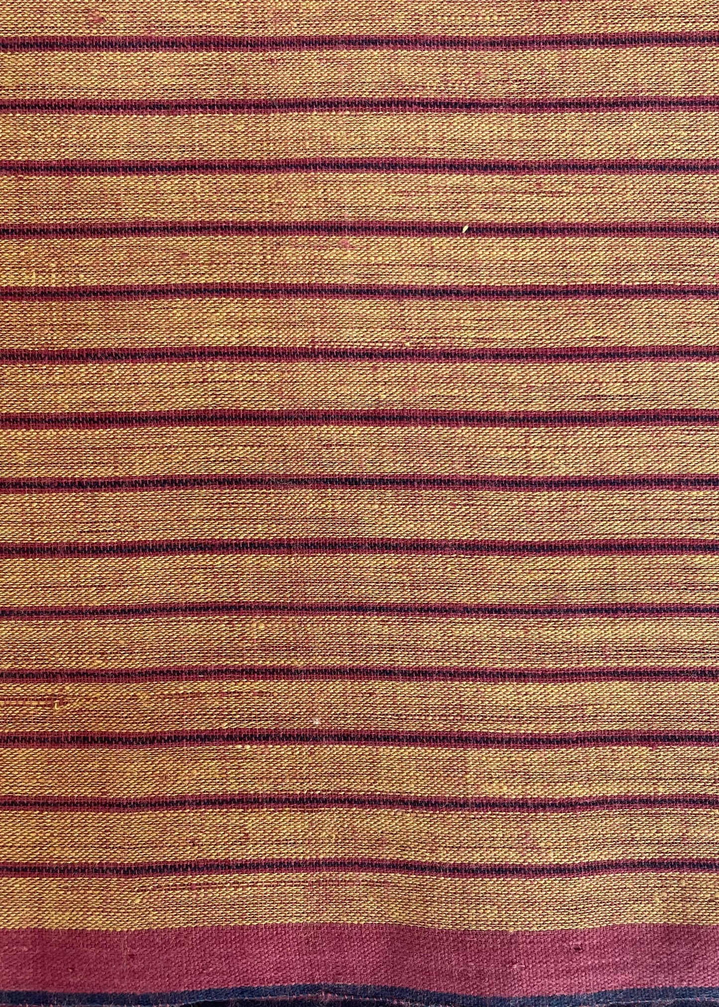 GEOMETRIC FABRIC : ALIZARIN RED : ANAR YELLOW