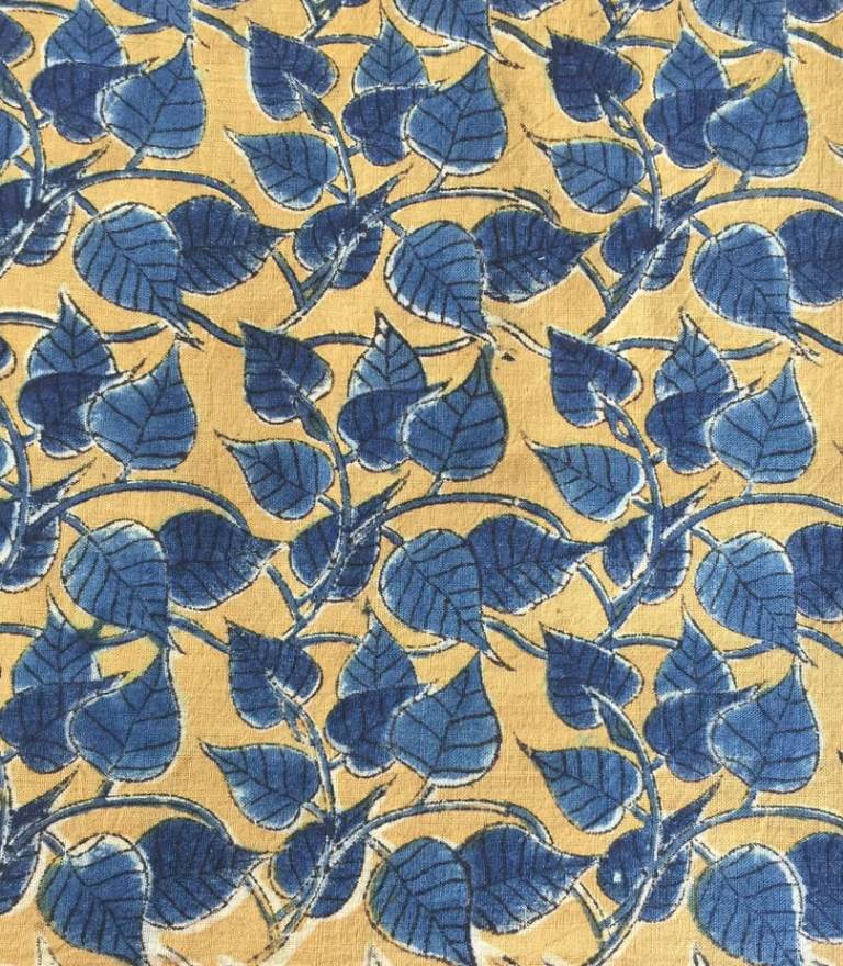 KALAMKARI : ANAR : INDIGO BLUE: ANAR :