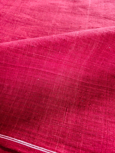 SOLID ORGANIC FABRIC : ALIZARIN RED ORGANIC