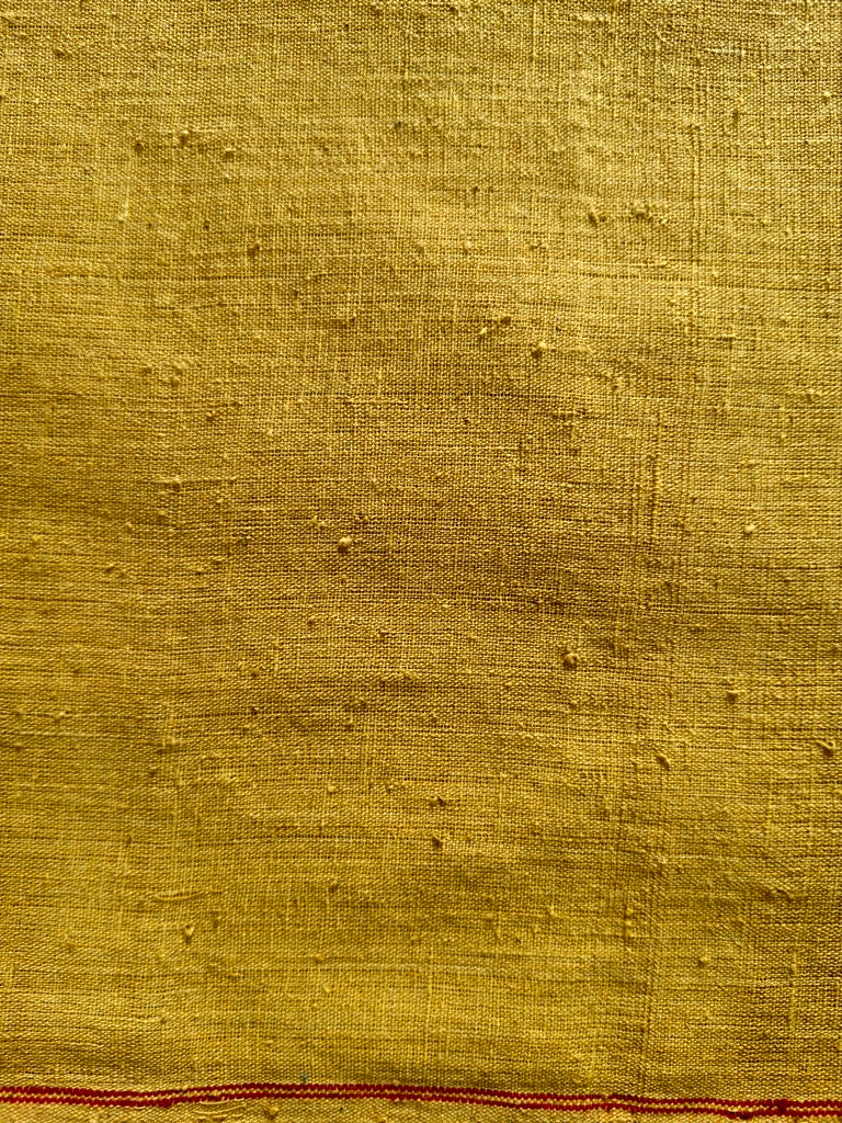 SOLID ORGANIC FABRIC : ANAR YELLOW ORGANIC