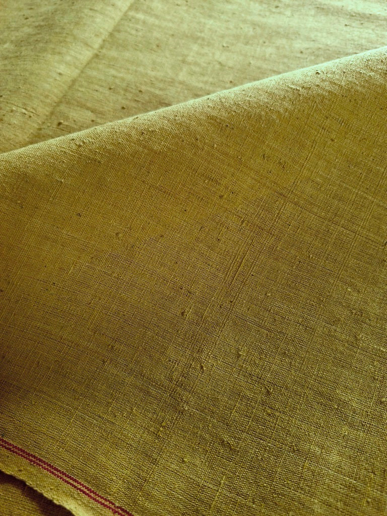 ORGANIC SOLID FABRIC : ANAR YELLOW ORGANIC