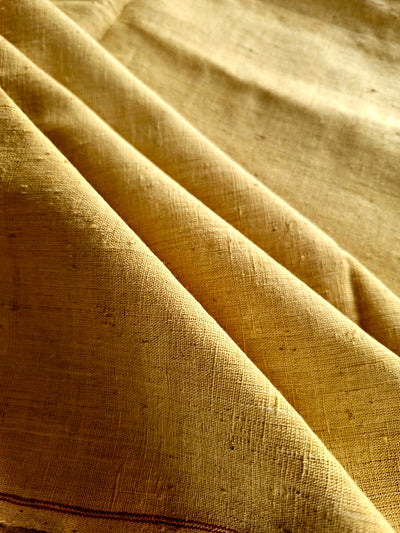 SOLID ORGANIC FABRIC : ANAR YELLOW ORGANIC