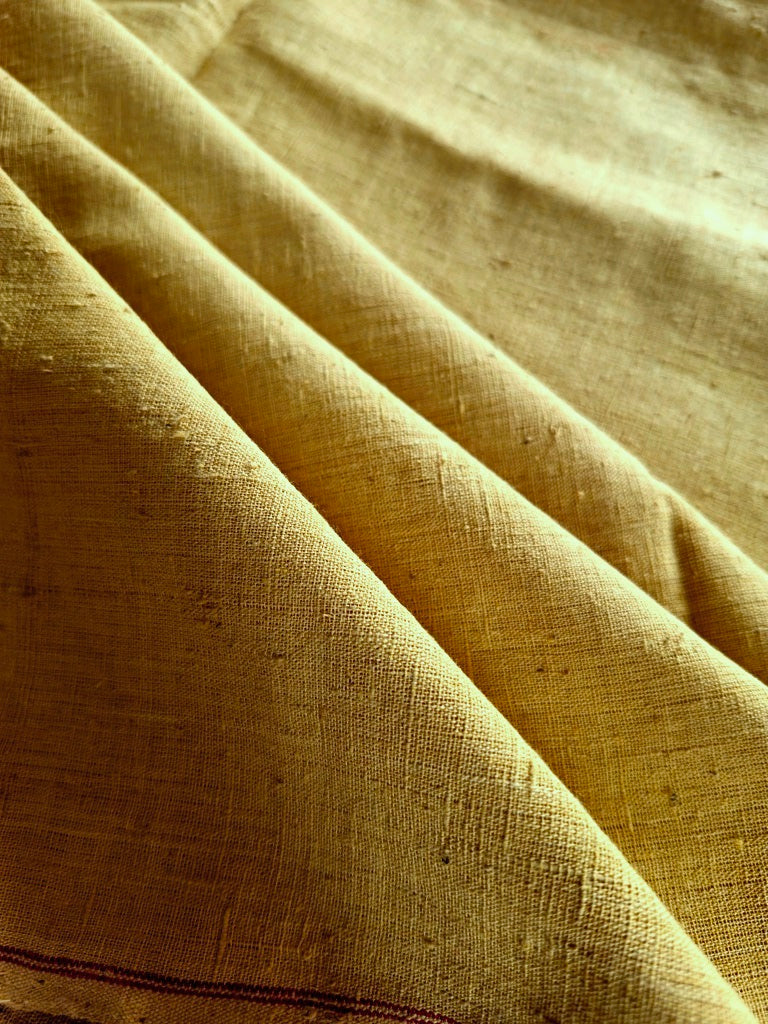 ORGANIC SOLID FABRIC : ANAR YELLOW ORGANIC