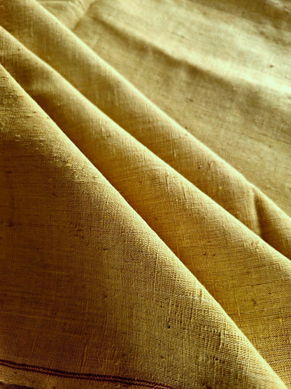 ORGANIC SOLID FABRIC : ANAR YELLOW ORGANIC