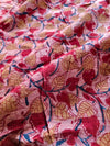 KALAMKARI : ALIZARIN RED : ANAR YELLOW : INDIGO BLUE