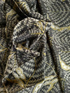 KALAMKARI: BLACK:ANAR YELLOW:BEIGE