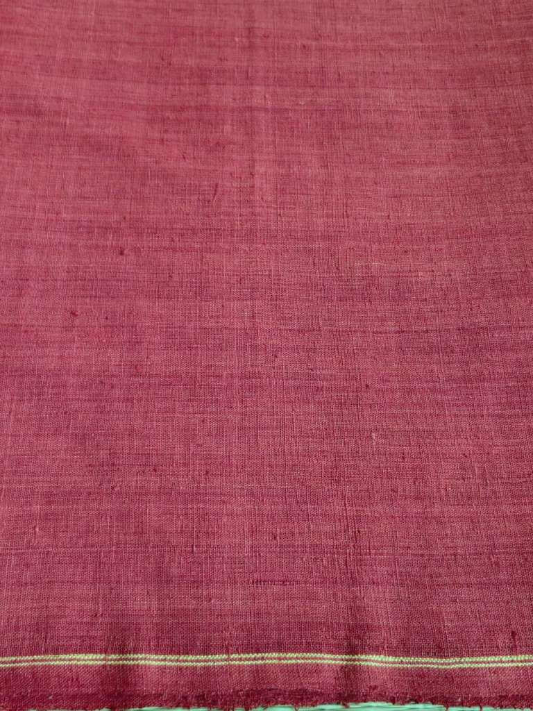ORGANIC SOLID FABRIC : DARK MANJISTA