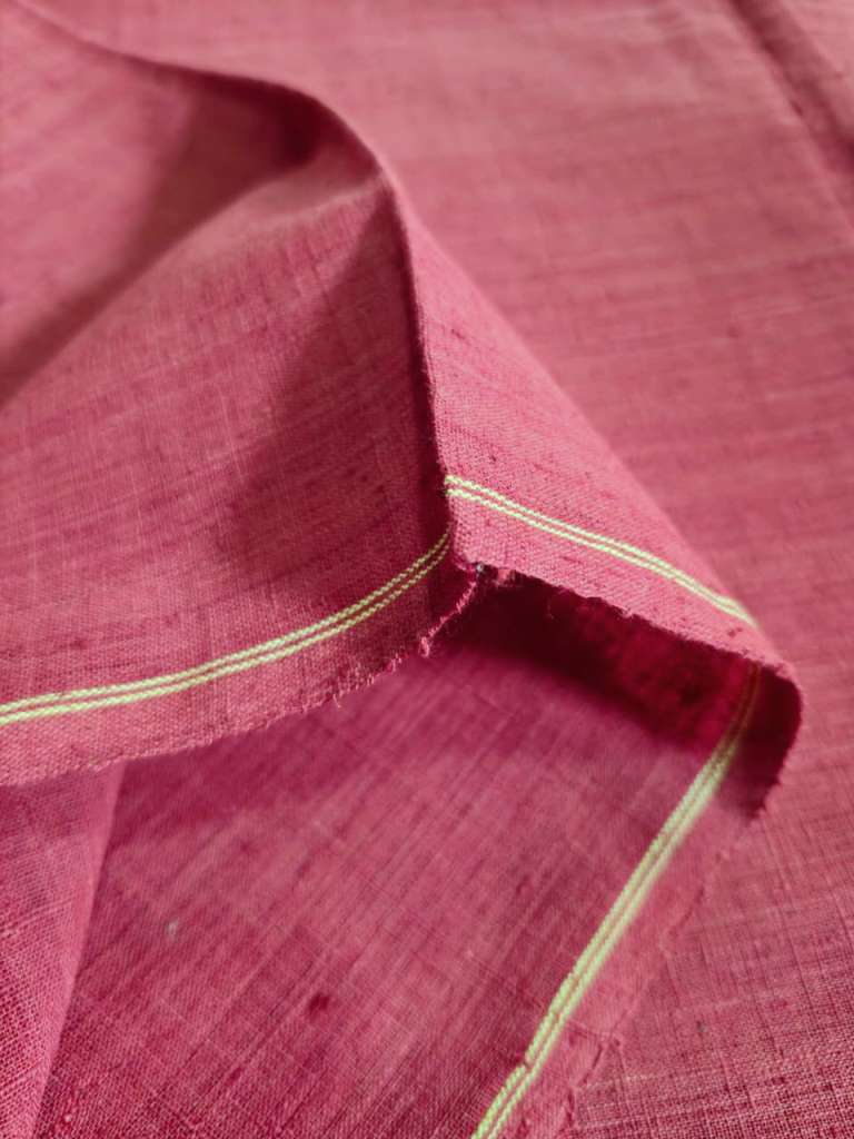 ORGANIC SOLID FABRIC : DARK MANJISTA