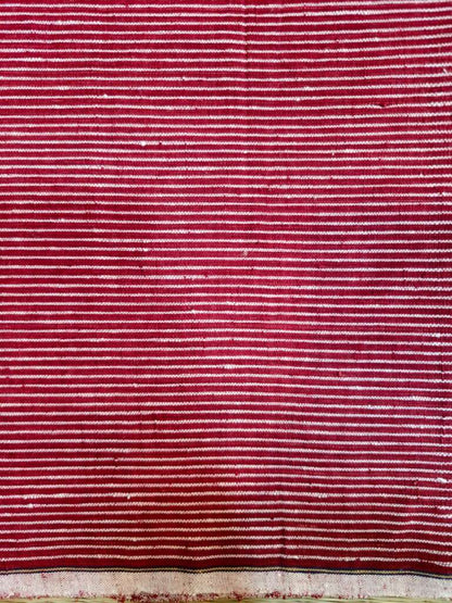 ORGANIC GEOMETRIC FABRIC:MADDER :KORA