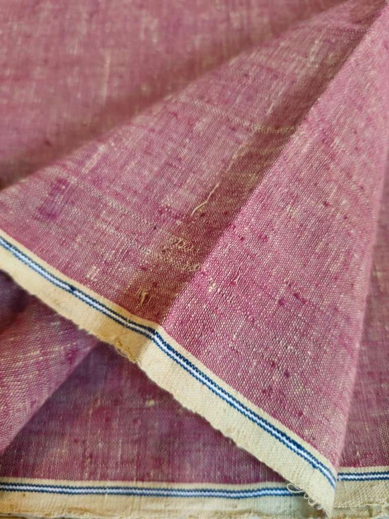 ORGANIC CROSS COLOUR FABRIC :ANAR YELLOW : SAPAN