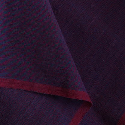 Micro checks : Alizarin :Dark Indigo