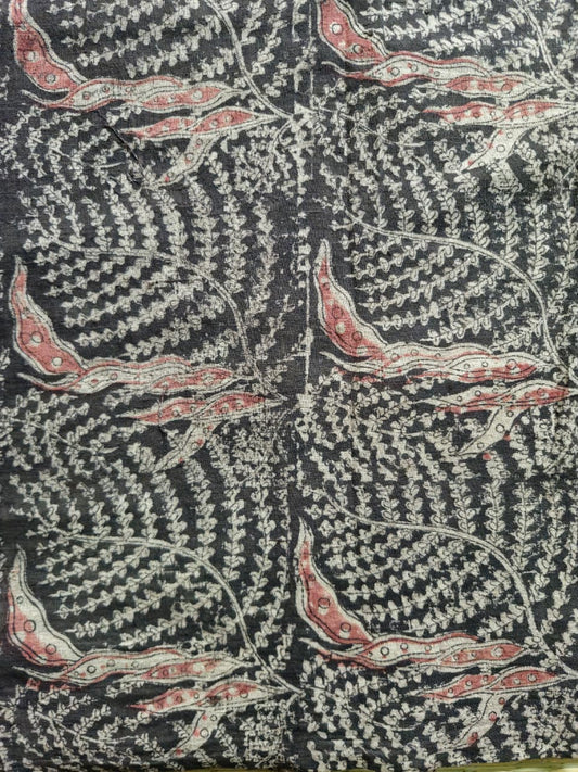 KALAMKARI : BEIGE : MANJISTA : BLACK