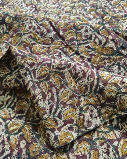 KALAMKARI : BEIGE : BROWN : ORANGE