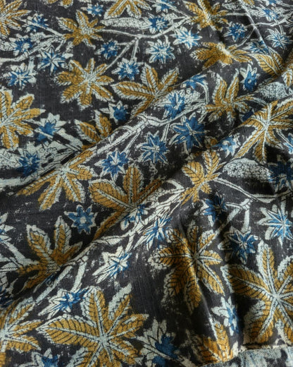 KALAMKARI : BLACK:ANAR:INDIGO