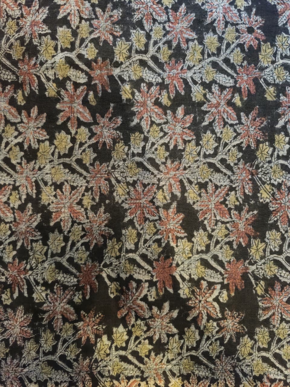 KALAMKARI : BLACK:ANAR :MANJISTA