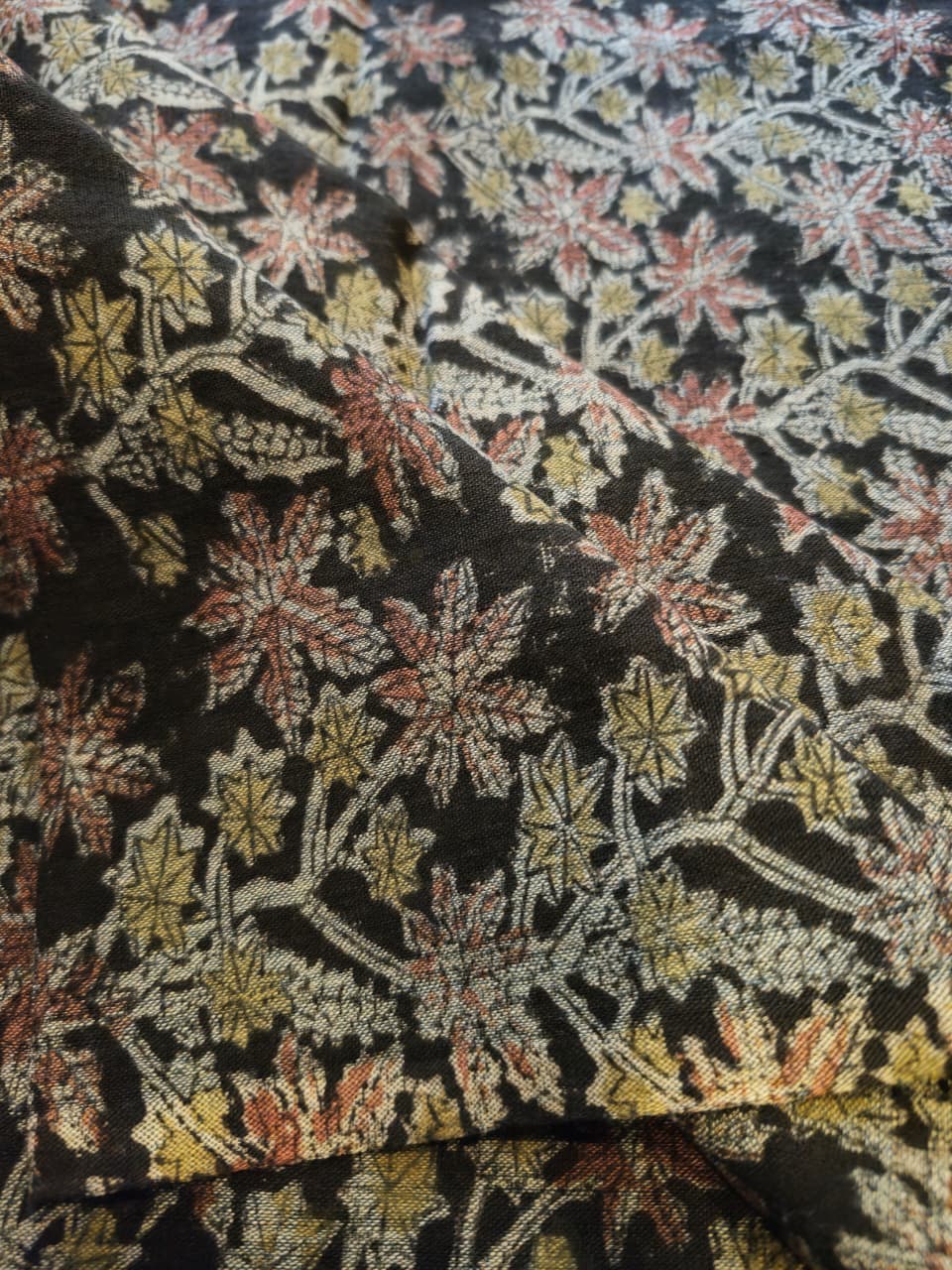 KALAMKARI : BLACK:ANAR :MANJISTA